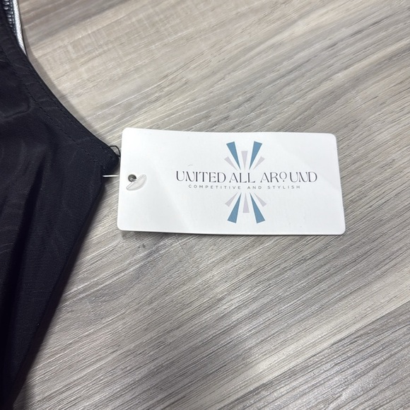 🏁 united all around gymnastics, bodysuit size youth medium NWT - Picture 3 of 6